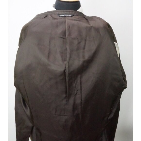 Coppley Galen VBC Wool Brown Nailhead 2 Pc Suit Jacket Pants Sz 49R - Picture 7 of 11